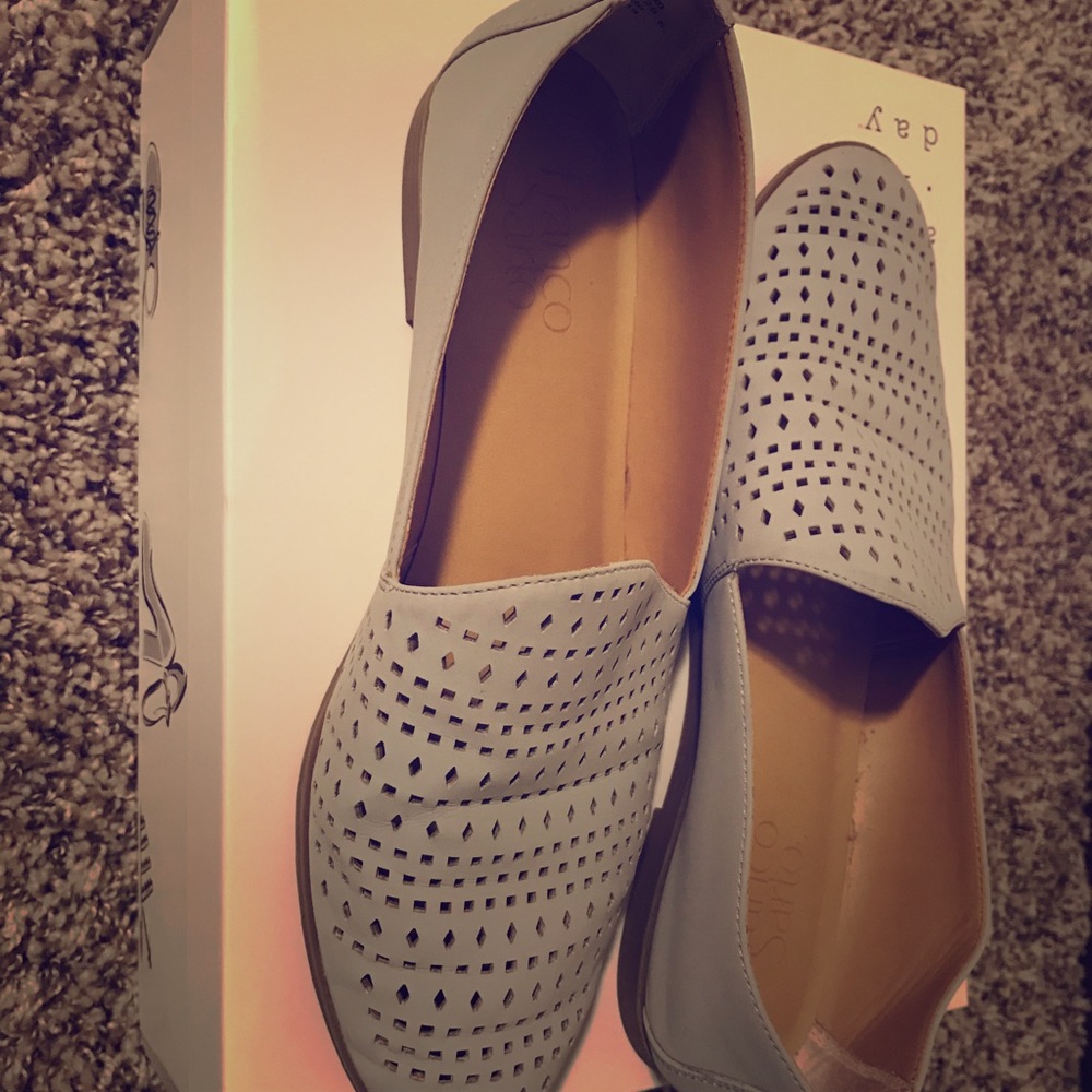 Grey Work flats